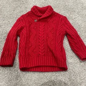 Red holiday sweater